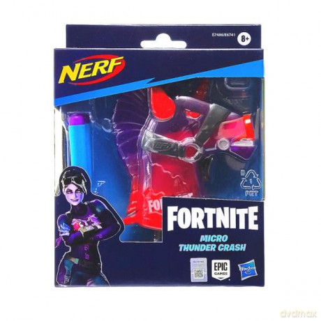 NERF Microshots Fortnite Thunder Crash E7486