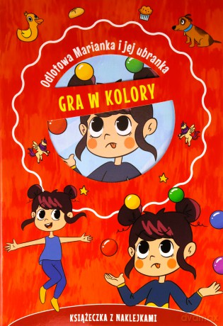 Odlotowa Marianka i jej ubranka. Gra w kolory KS68090