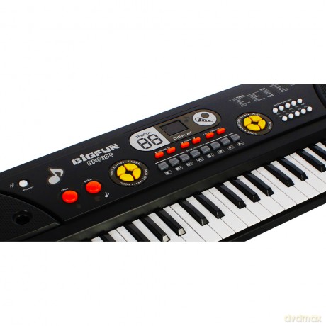 Organy na baterie mikrofon + akcesoria 482835