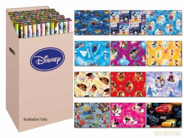 Papier do pakowania M LUX Disney 2x 100x70 cm mix6 5811110/