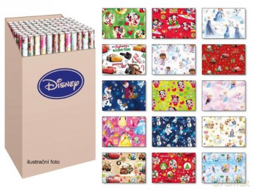 Papier do pakowania ozdobny M LUX Disney 2x 100x70 cm MIX6