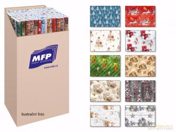 Papier do pakowania rolka LUX 2x(100x70) mix kolorów6