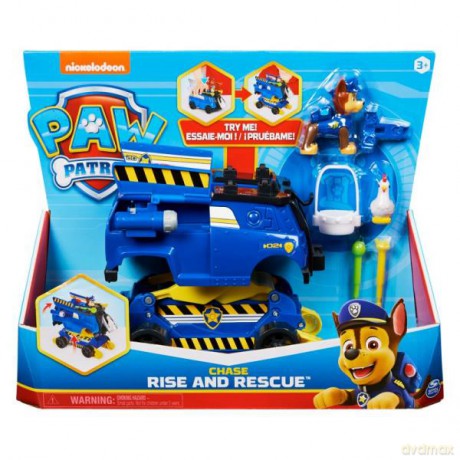 PAW PATROL Psi Patrol Chase Pojazdy funkcyjne z figurką 6062104 mix [FIGURKA]