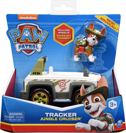 PAW PATROL Psi Patrol Pojazd Jungle Cruiser Tracker 6061801 [FIGURKA]