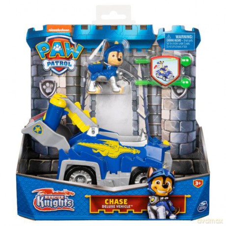 PAW PATROL Rescue Knights Psi Patrol Rycerze Chase pojazd 6063584 [FIGURKA]