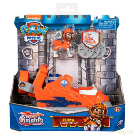 PAW PATROL Rescue Knights Psi Patrol Rycerze Zuma Auto pojazd 6063589 [FIGURKA]