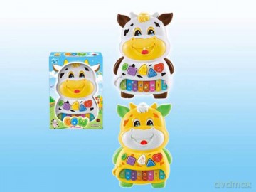 Pianinko Krówka Bigtoys BZG4445 mix