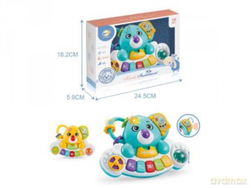Pianinko Słonik Bigtoys BZG7749 mix