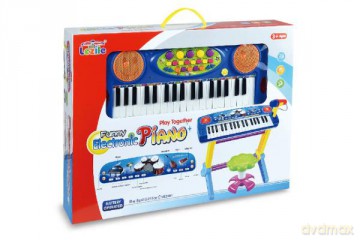 Pianinko z krzesełkiem 147630 mix