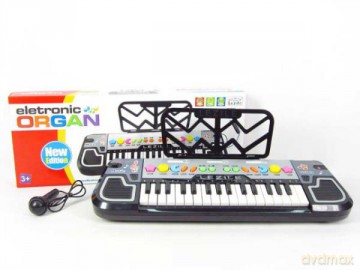 Pianino Organy z mikrofonem BZG1293 BIGTOYS