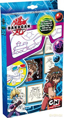 Pieczątki 3D + okulary Bakugan 6857 DANTE
