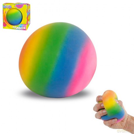 Piłeczka antystresowa 9 cm do ściskania 2 rodzaje 620749 Hipo mix