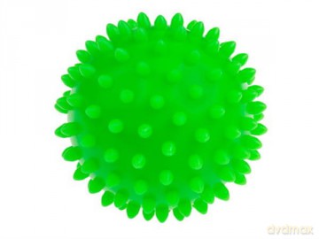 Piłka sensoryczna do masażu i rehabilitacji 9 cm zielona 440