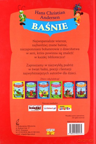 Baśnie Andersen (twarda) - Hans Christian Andersen [KSIĄŻKA]