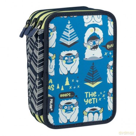Piórnik 3 poziomowy z wyposażeniem The Yeti 081364 YTB