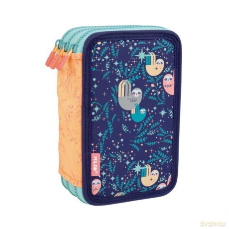 Piórnik 3 poziomy z wyposażeniem Cuddles navy blue 081364CD