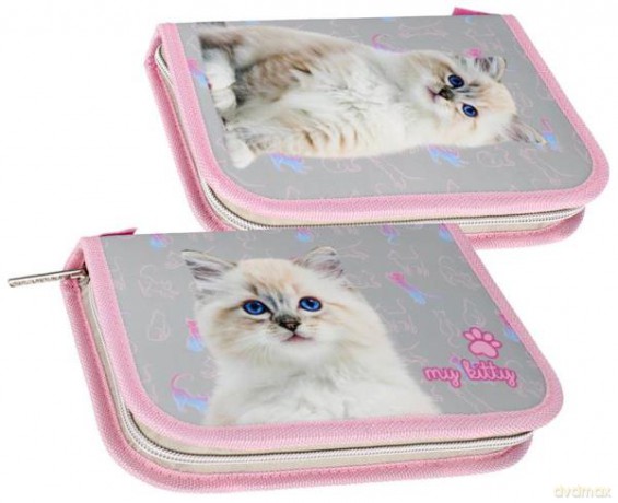 Piórnik bez wyposażenia My Kitty różowy 485890