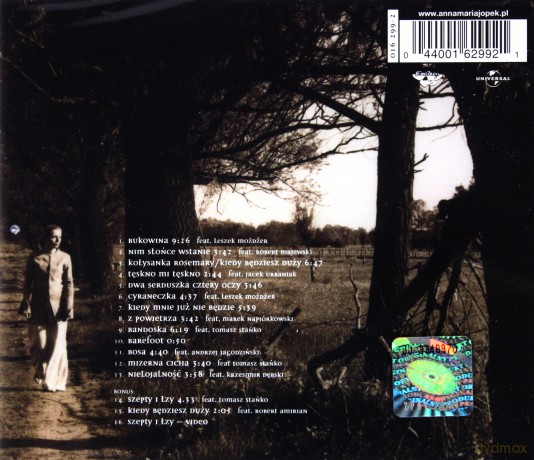 Anna Maria Jopek: Barefoot [CD]