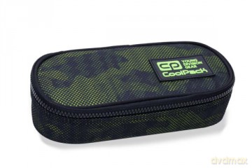 Piórnik Edge saszetka podwójna prostokatna Army moss zielona Coolpack