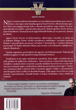 W Tajnych Służbach Prezydenta - Ronald Kessler [KSIĄŻKA]