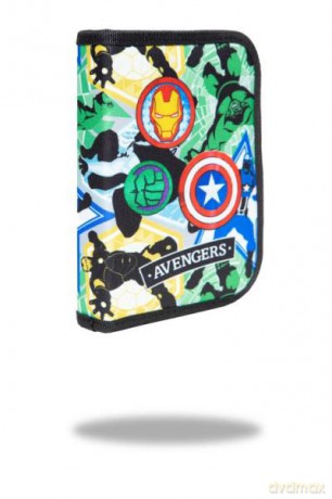 Piórnik jednoklapkowy bez wyposażenia CLIPPER Avengers 76308
