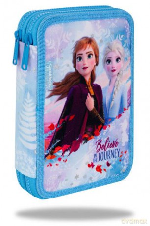 Piórnik podwójny z wyposażeniem - Jumper XL- Frozen II - 1 77305 CP