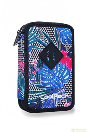 Piórnik podwójny z wyposażeniem Jumper 2 Aloha blue 66048