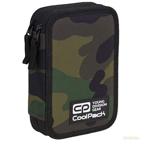 Piórnik podwójny z wyposażeniem Jumper 2 Camo classic A393 91442CP