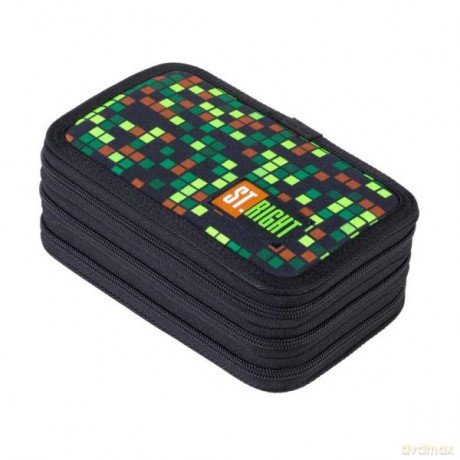 Piórnik potrójny z wyposażeniem STRIGHT PC-05 Gamer mkml