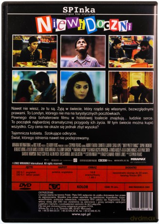 Niewidoczni [DVD]