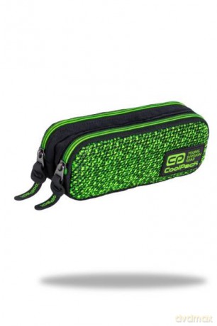 Piórnik saszetka podwójna - Clio - Green C69139