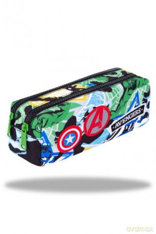Piórnik saszetka podwójna - Edge - Avengers Badges 69308 CP