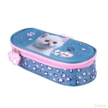Piórnik saszetka usztywniona z wewnętrzną klapką PC-01 My Little Friend mkml