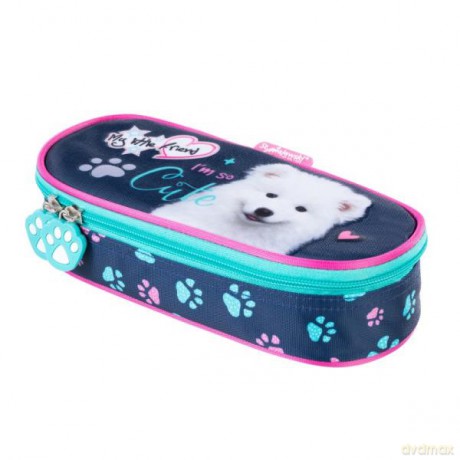 Piórnik saszetka usztywniona z wewnętrzną klapką PC-01 My Little Friend mkml