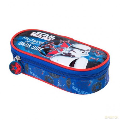 Piórnik saszetka usztywniona z wewnętrzną klapką PC-01 STAR WARS mkml