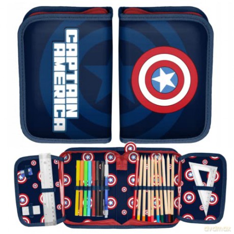 Piórnik z wyposażeniem Avengers ACP-001