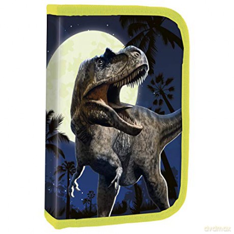 Piórnik z wyposażeniem jednokomorowy Dinozaur 13