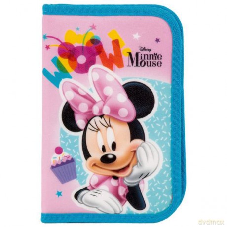Piórnik z wyposażeniem jednokomorowy Minnie 28