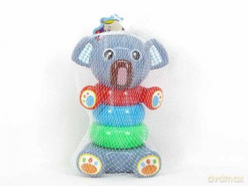 Piramidka Słoń Ring Toss. ICOM