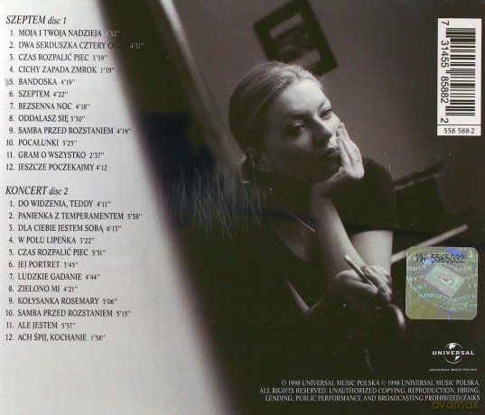 Anna Maria Jopek: Szeptem [2CD]