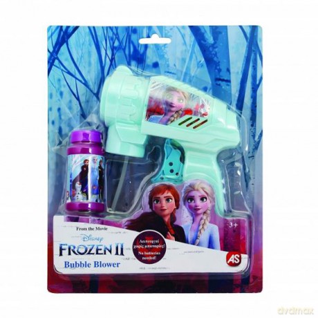 Pistolet do baniek mydlanych, bańki mydlane Frozen AS