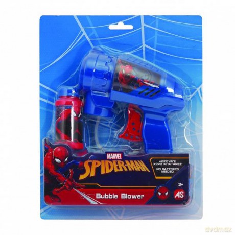 Pistolet do baniek mydlanych, bańki mydlane SpiderMan AS