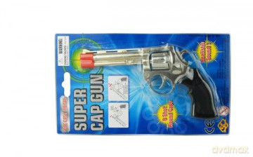 Pistolet metalowy na spłonkę blister 88363