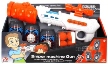 Pistolet na piłki + akcesoria 482851