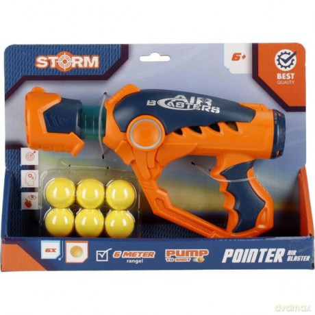 Pistolet na piłki piankowe Air Blasters Pointer Storm
