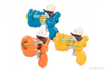 Pistolet z dźwiękiem i światłem mix