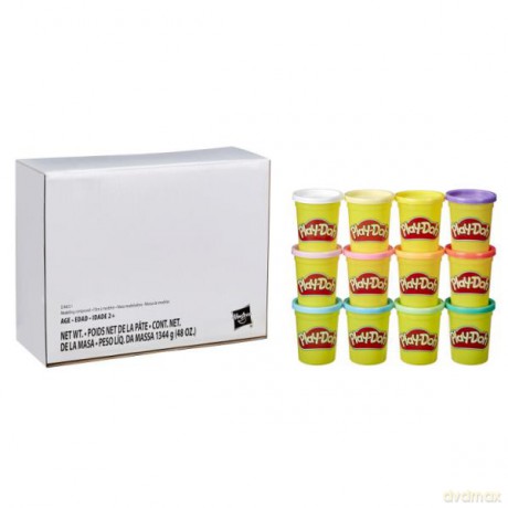 Play-Doh Ciastolina Tuby uzupełniające 12-pak Wiosenne kolory E4831 p7