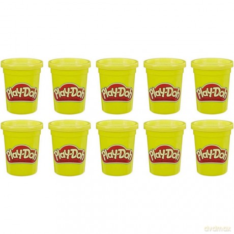 Play-Doh Ciastolina Tuby uzupełniające 12-pak Żółty E4829 p7