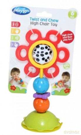 Playgro 0184182 Kwiatek na przyssawkę