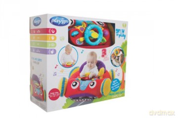 Playgro 0186362 Zabawny samochód siedzisko dla malucha
